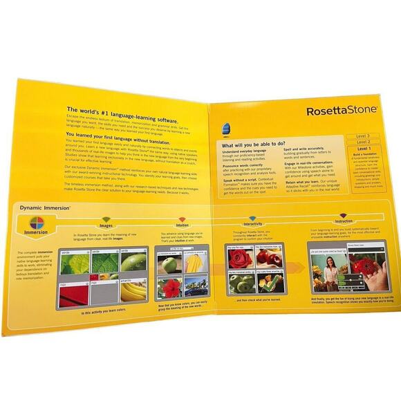 Rosetta Stone, Spanish, Version 3, Level 1 - Picture 2 of 10